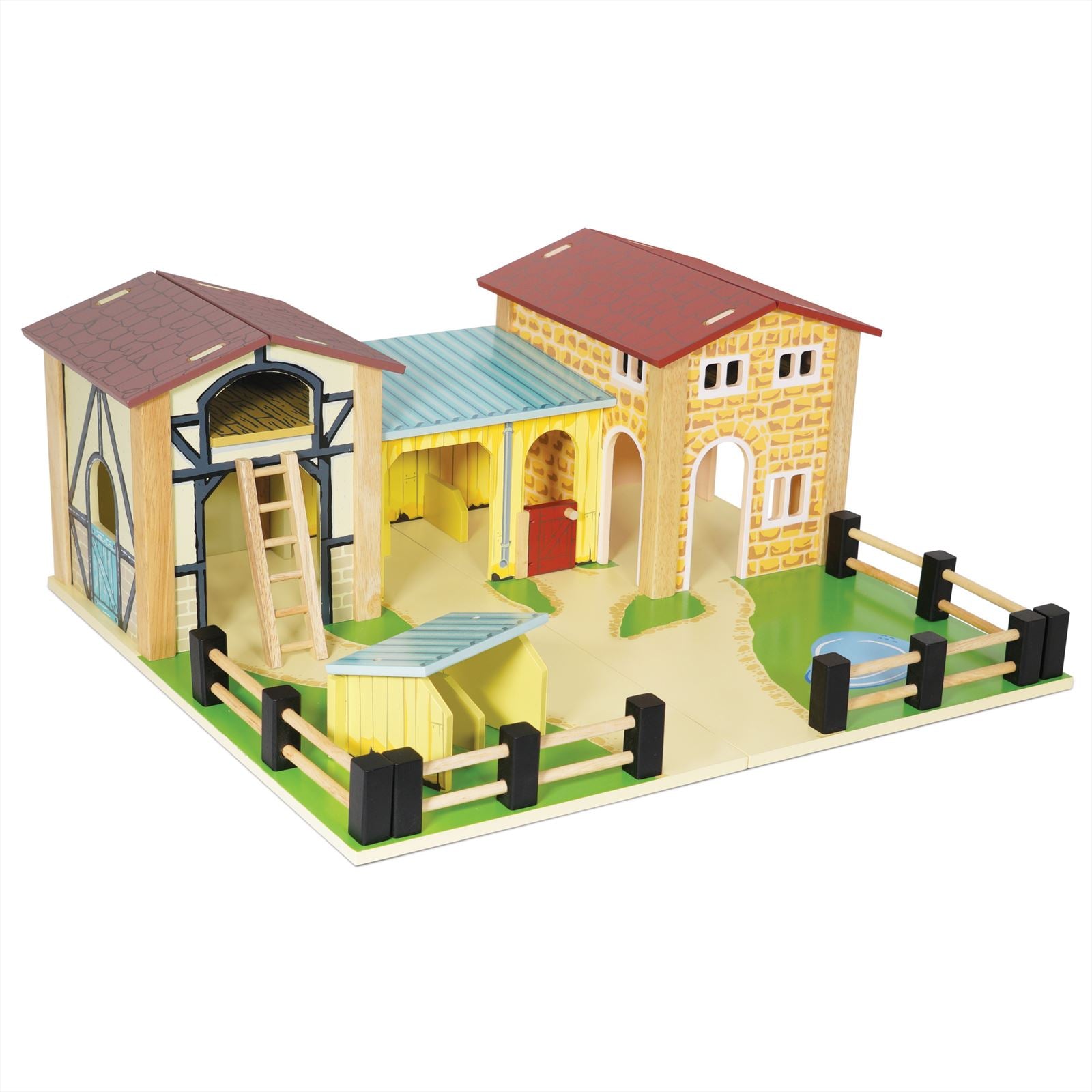 Wooden Farmyard Stables - FSC 100%, Le Toy Van