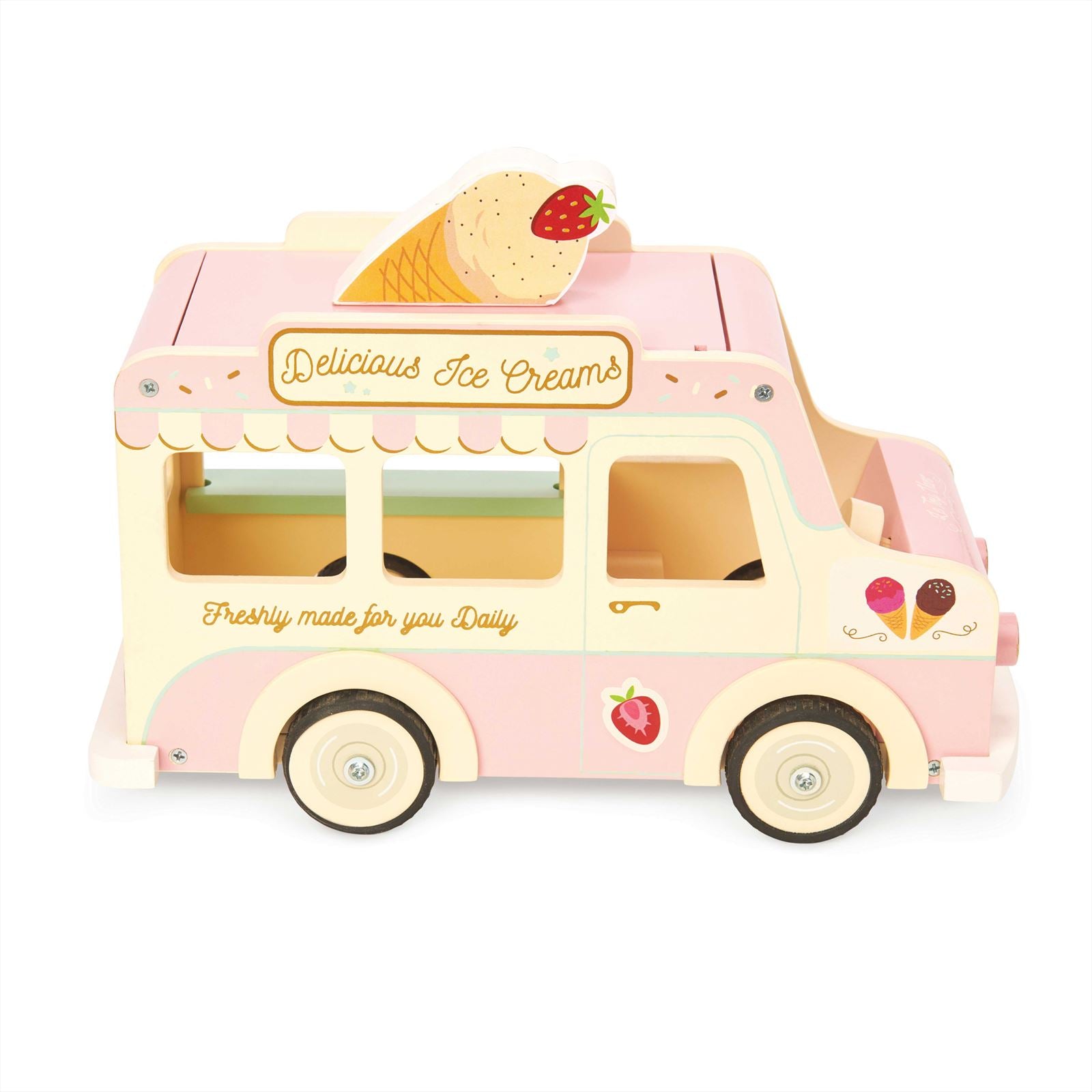 Wooden Ice Cream Van - FSC 100%, Le Toy Van