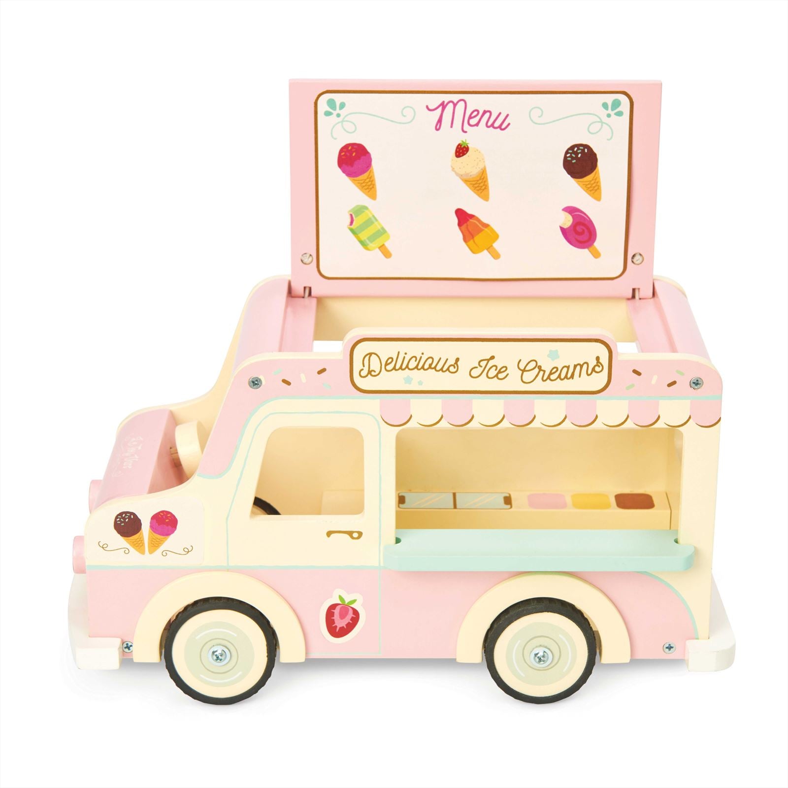 Wooden Ice Cream Van - FSC 100%, Le Toy Van
