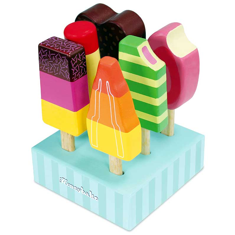 Wooden Ice Lollies Popsicles - FSC 100%, Le Toy Van