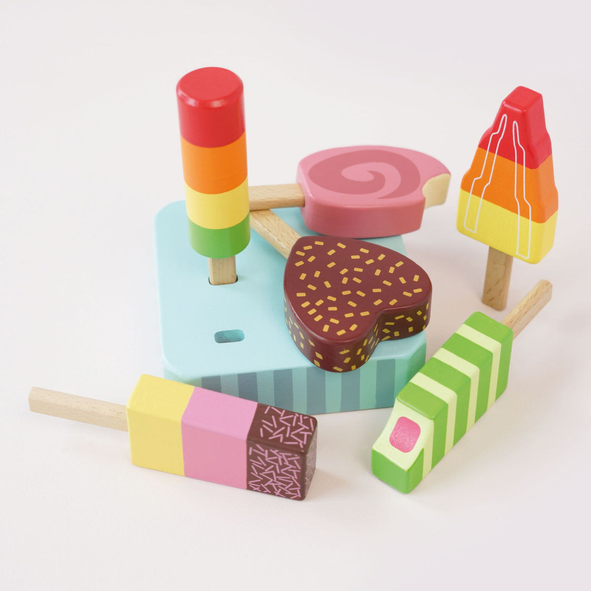 Wooden Ice Lollies Popsicles - FSC 100%, Le Toy Van