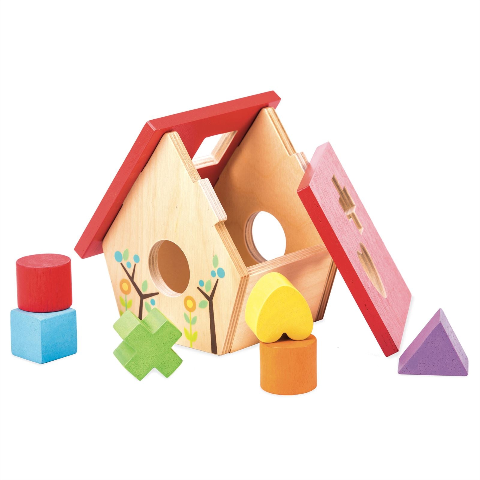 Woodland Bird House Shape Sorter - Original Version, Le Toy Van