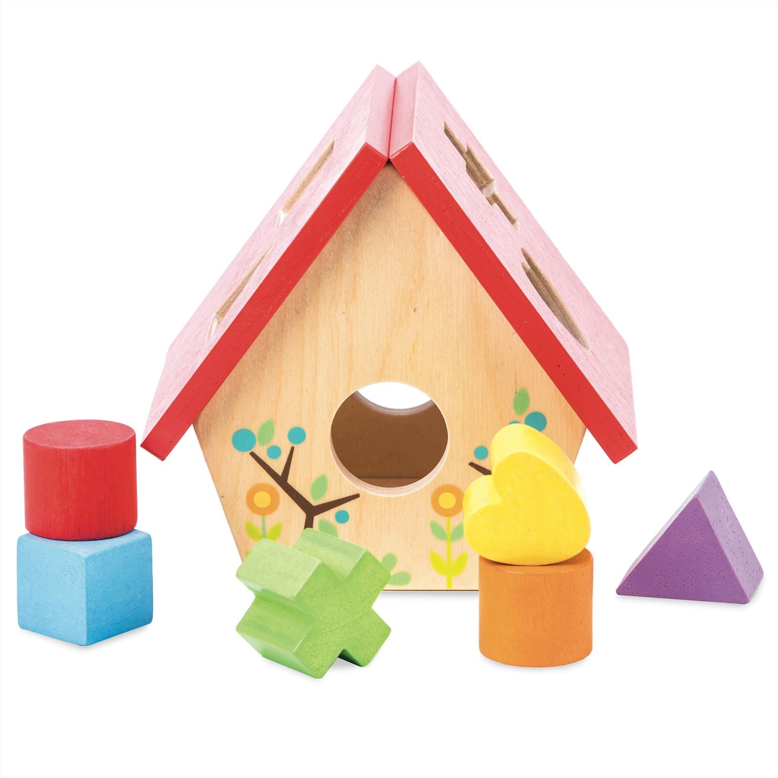 Woodland Bird House Shape Sorter - Original Version, Le Toy Van