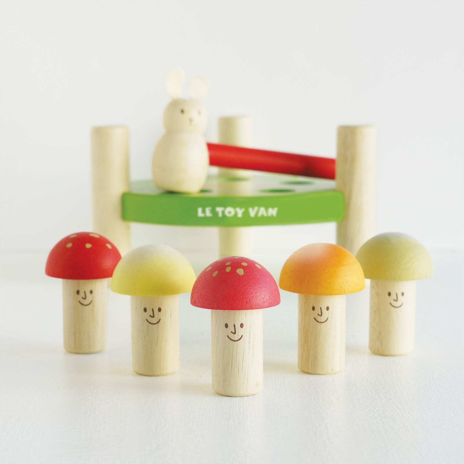 Woodland Mushroom Hammer Game - FSC 100%, Le Toy Van