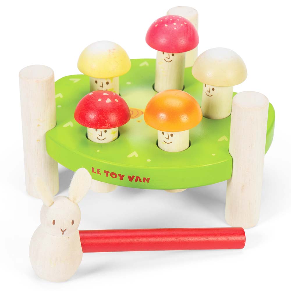 Woodland Mushroom Hammer Game - FSC 100%, Le Toy Van