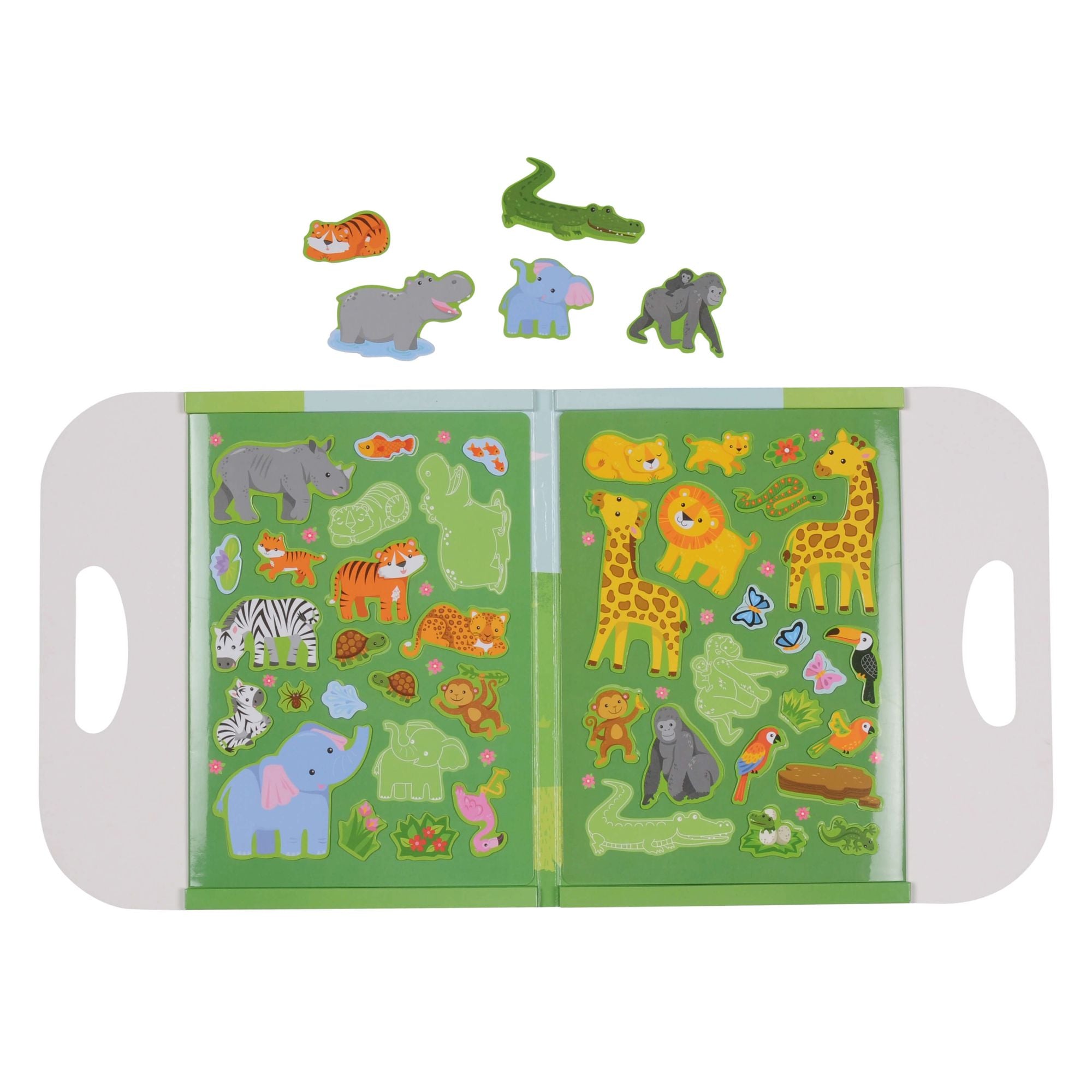 Magneetboek In De Jungle, Tiger Tribe