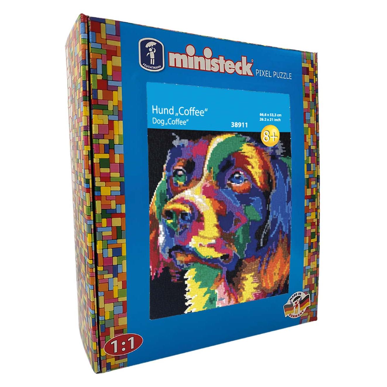 ART Colorfull Dog Coffee - XXL Box - 8500pcs, Ministeck