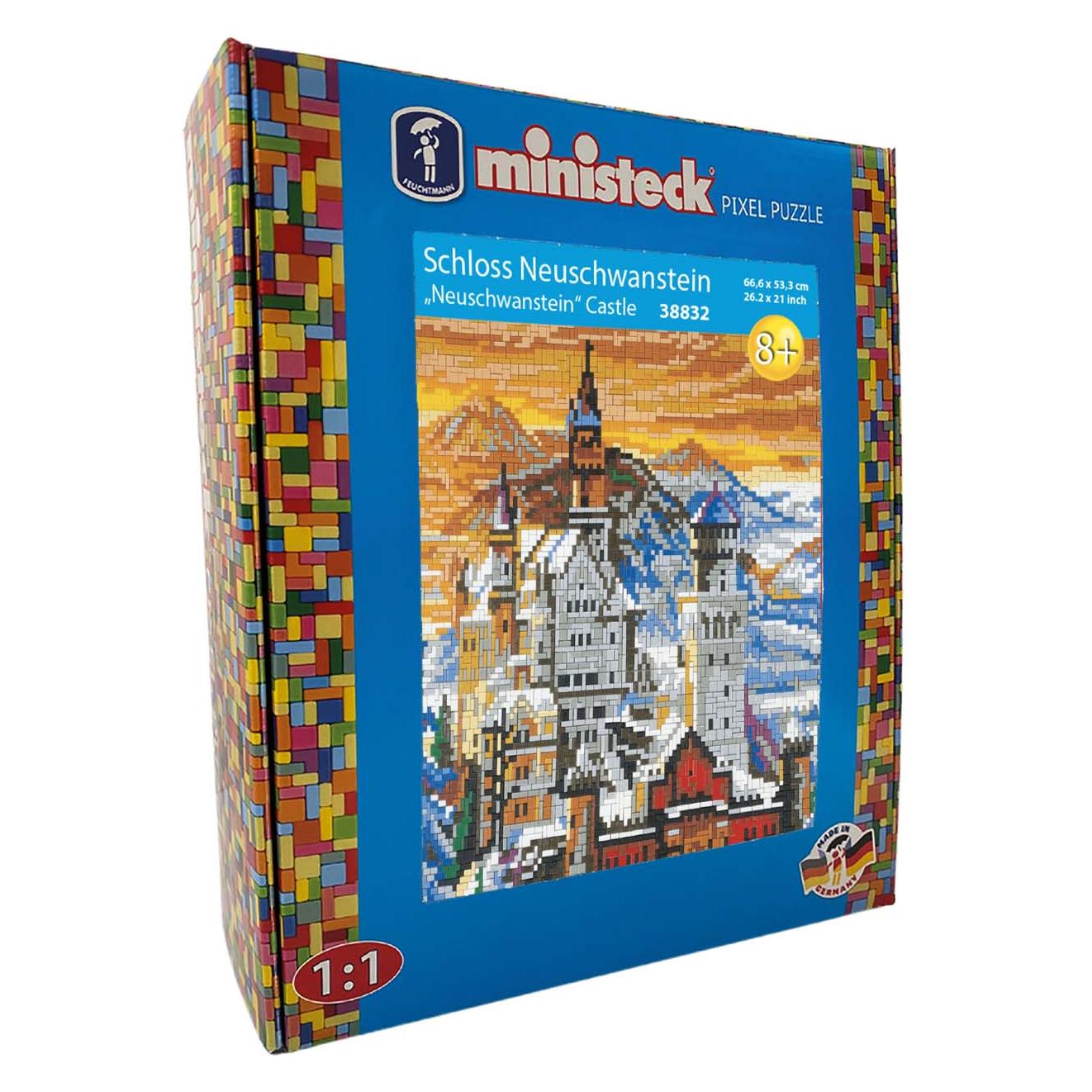 Castle Neuschwanstein - XXL Box - 9800pcs, Ministeck