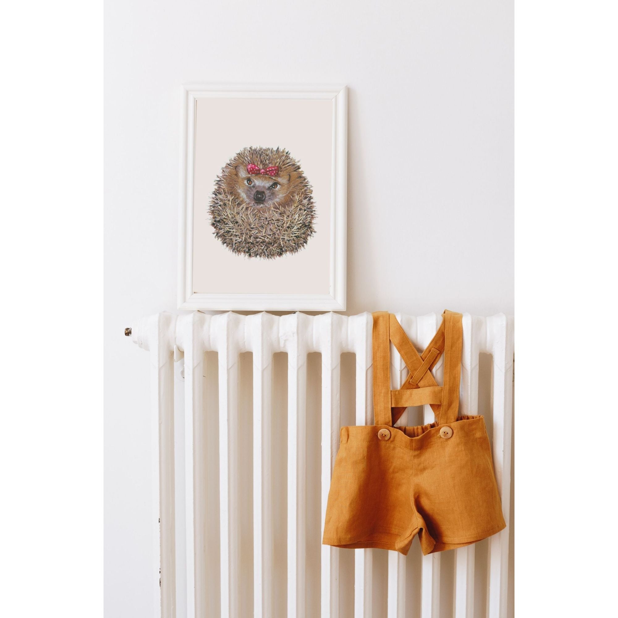 Muursticker egel Egelina, Sticky Tales