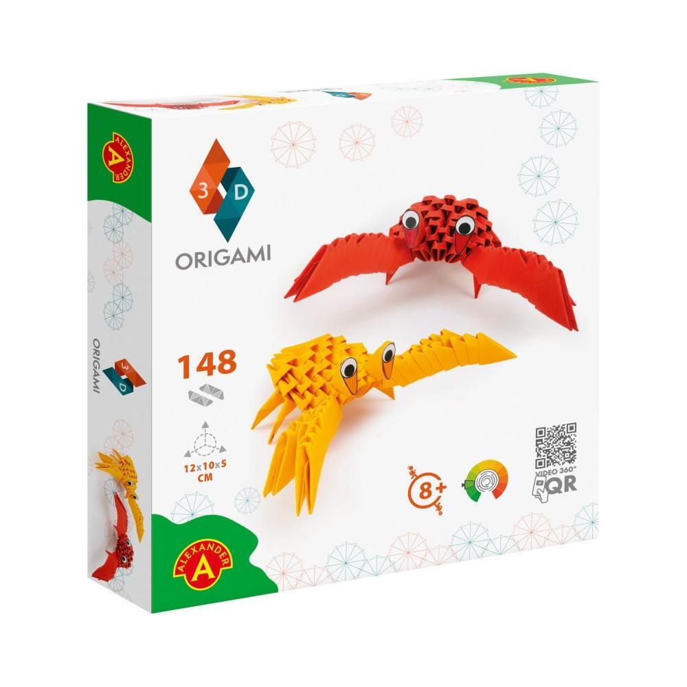 ORIGAMI 3D - Crabs - 148pcs, Alexander Toys