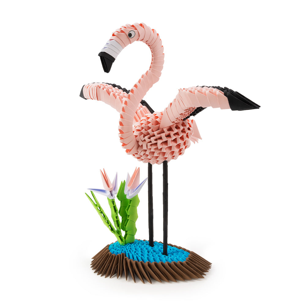 ORIGAMI 3D Flamingo - 571pcs, Alexander Toys