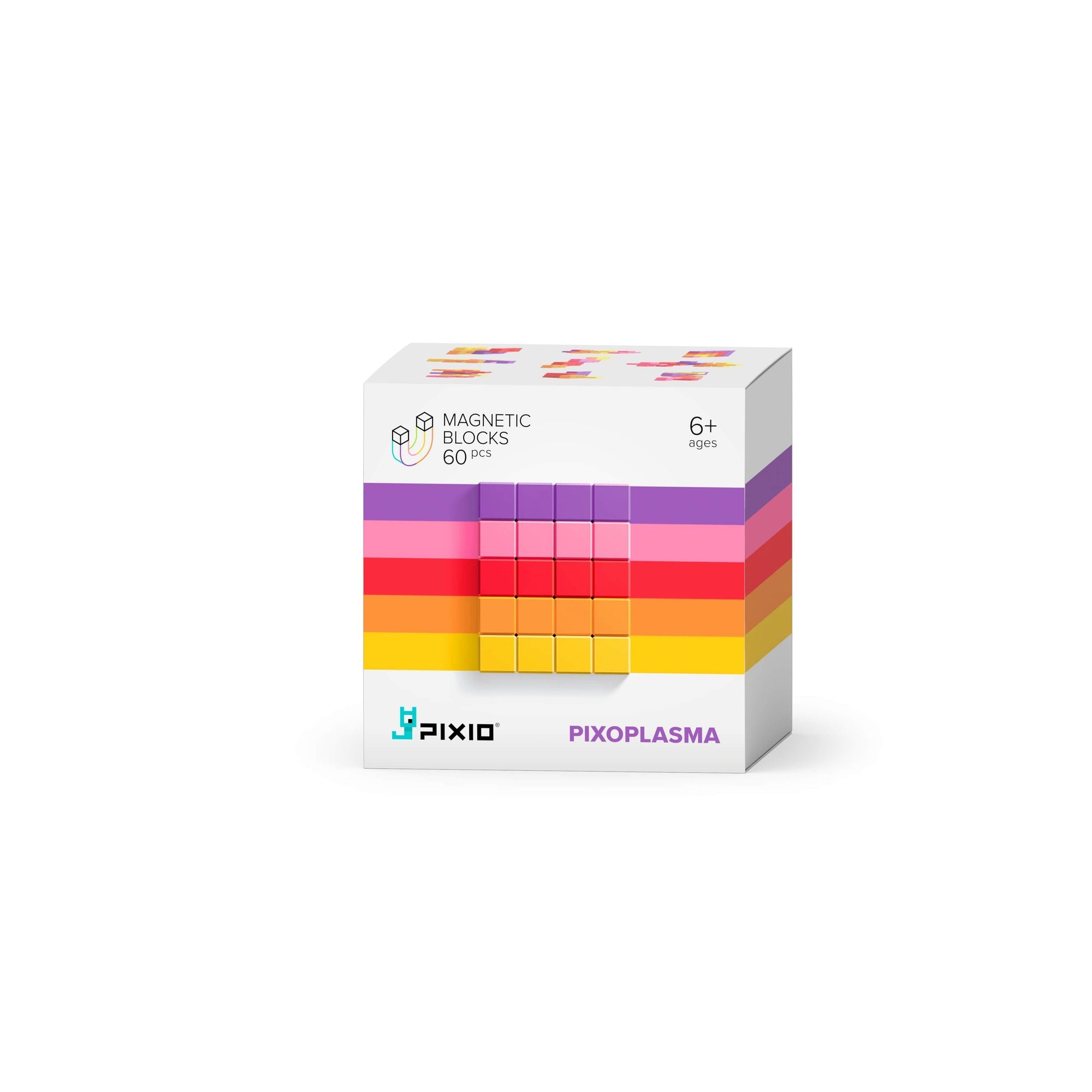 Abstract Pixoplasma - 60 magneetblokjes, Pixio