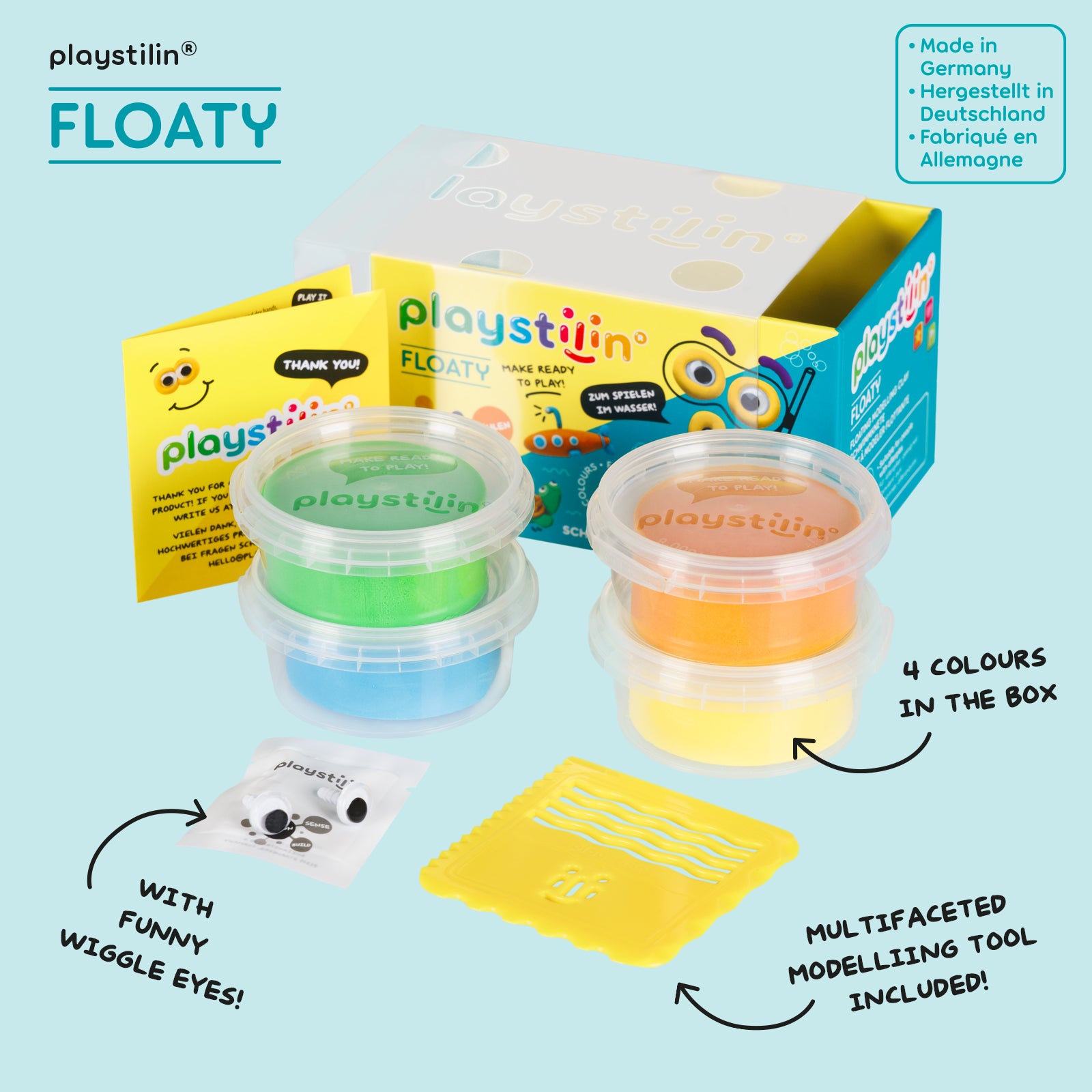 Floaty - Drijvend Klei, Playstilin