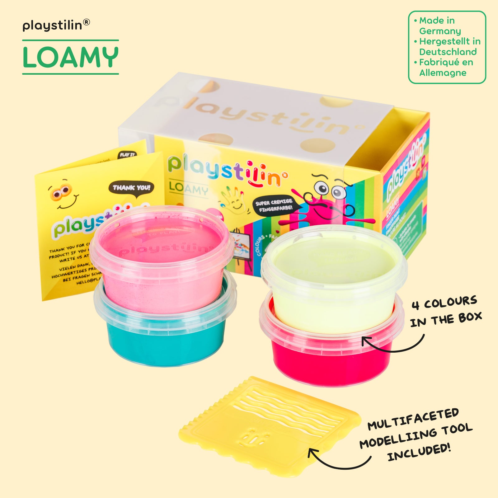Loamy - Vingerverf, Playstilin