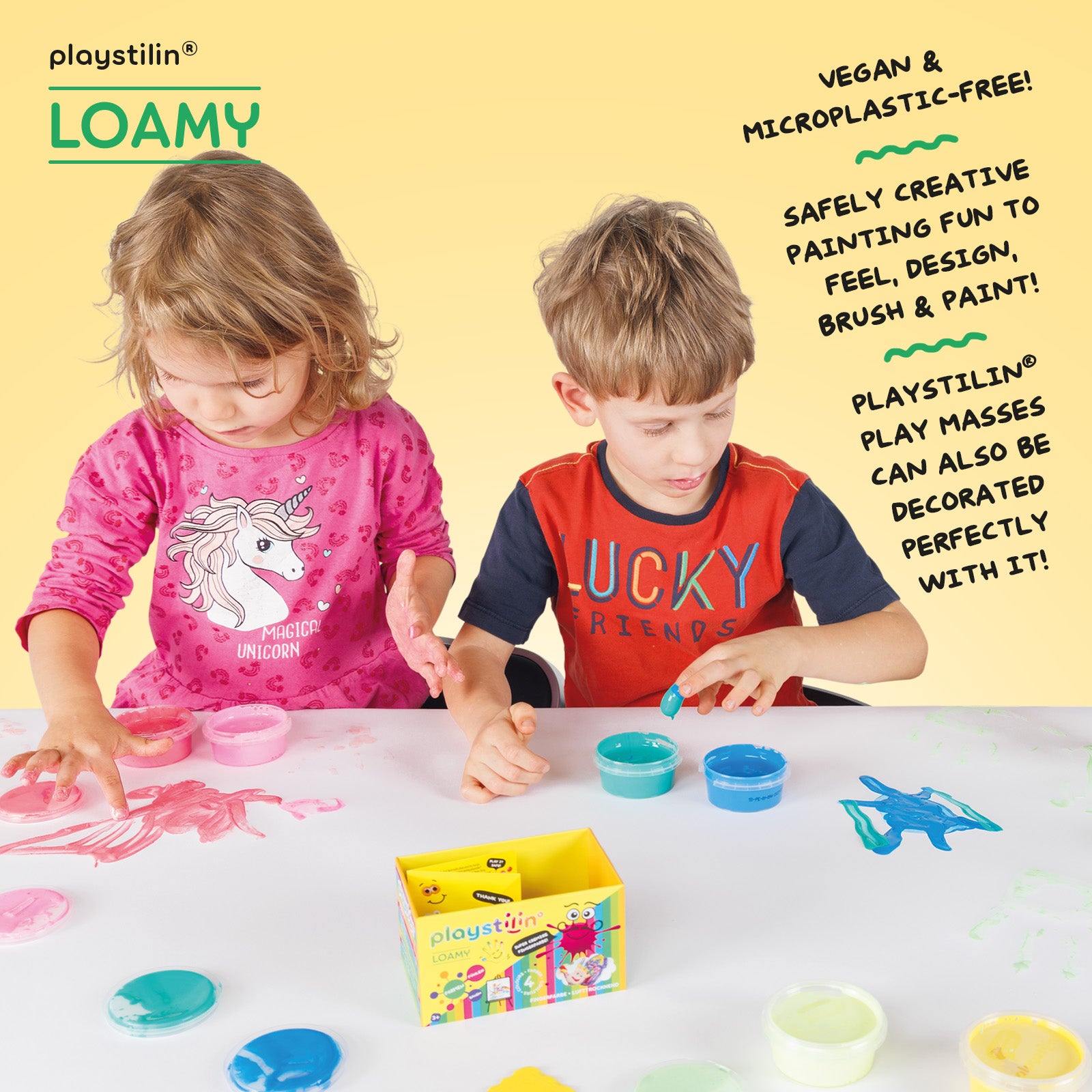 Loamy - Vingerverf, Playstilin