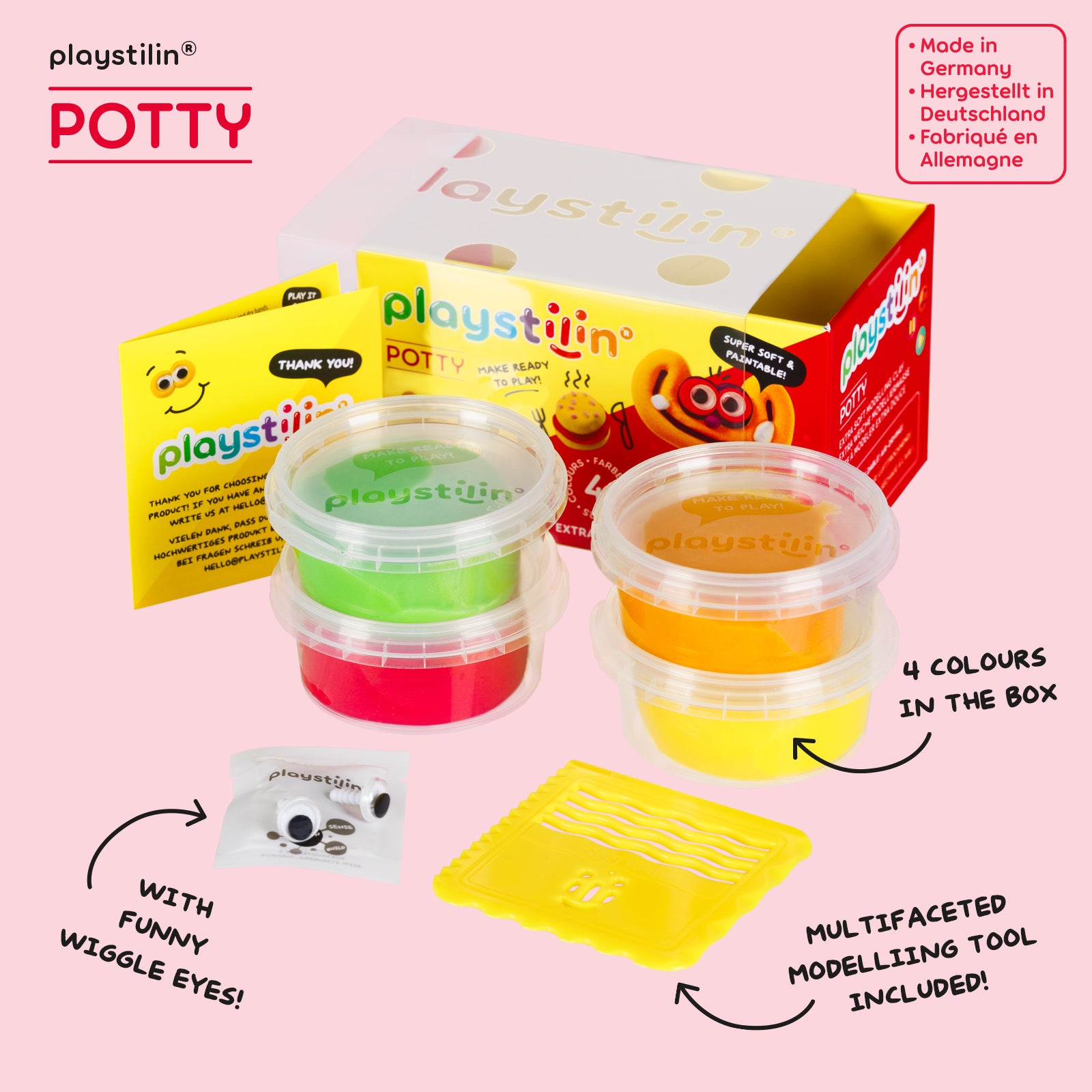Potty - Extra Zachte Klei, Playstilin
