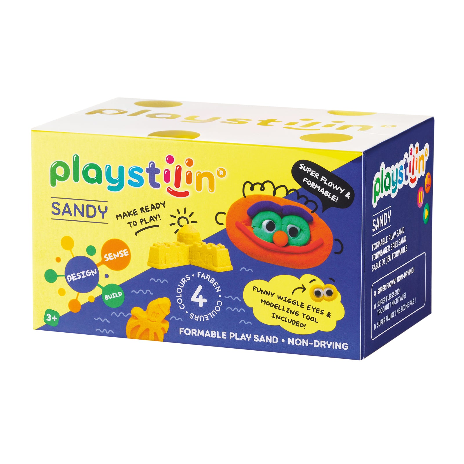 Sandy - Kneedbaar Speelzand, Playstilin
