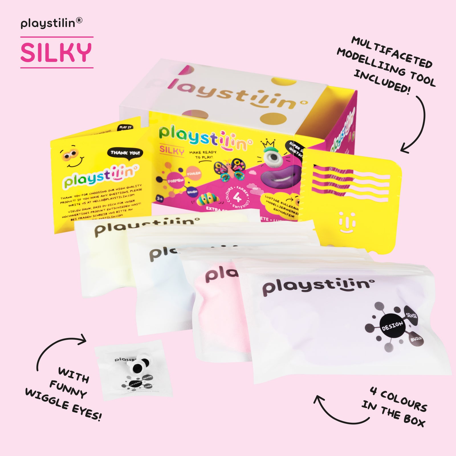 Silky - Extra Zijdezachte Klei, Playstilin
