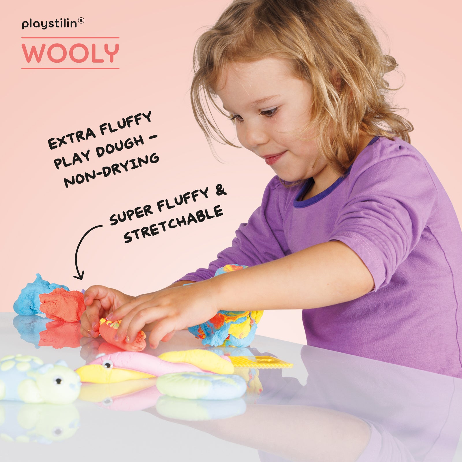 Wooly - Fluffy Klei, Playstilin