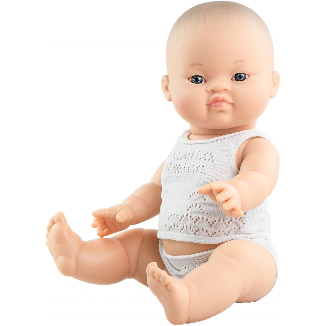 Babypop aziatische jongen met ondergoed, Paola Reina