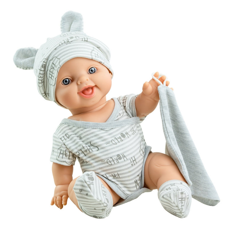 Babypop blanke jongen Carlos, Paola Reina