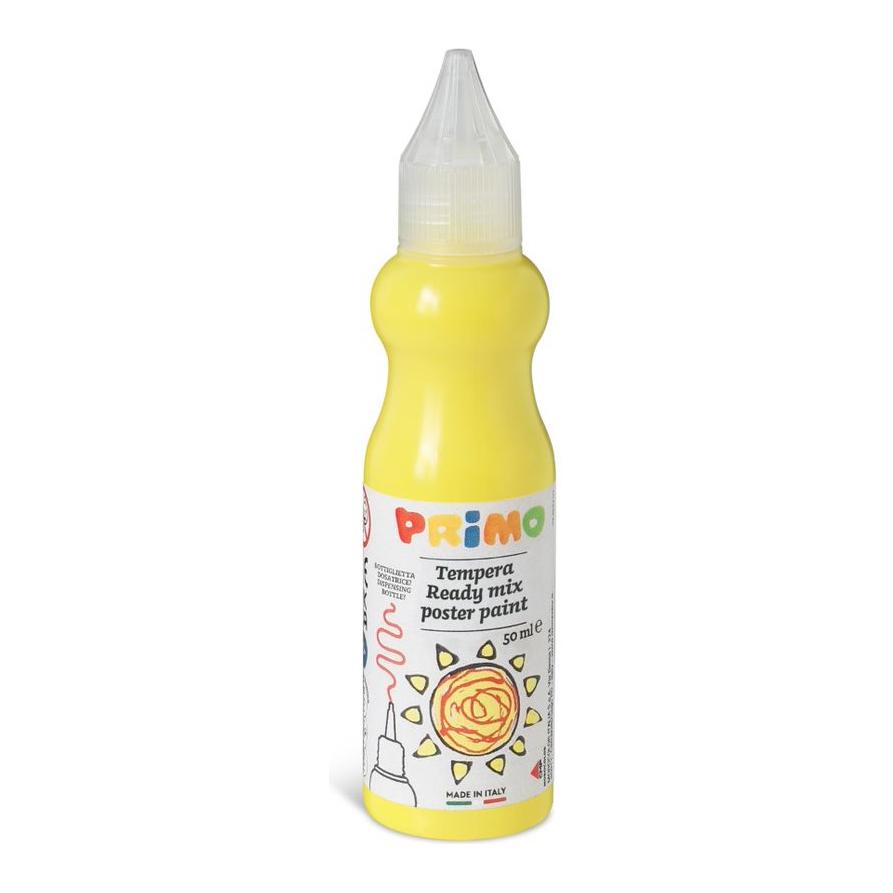 Plakkaatverf in Spuitflesje, Geel, 50 ml, Primo