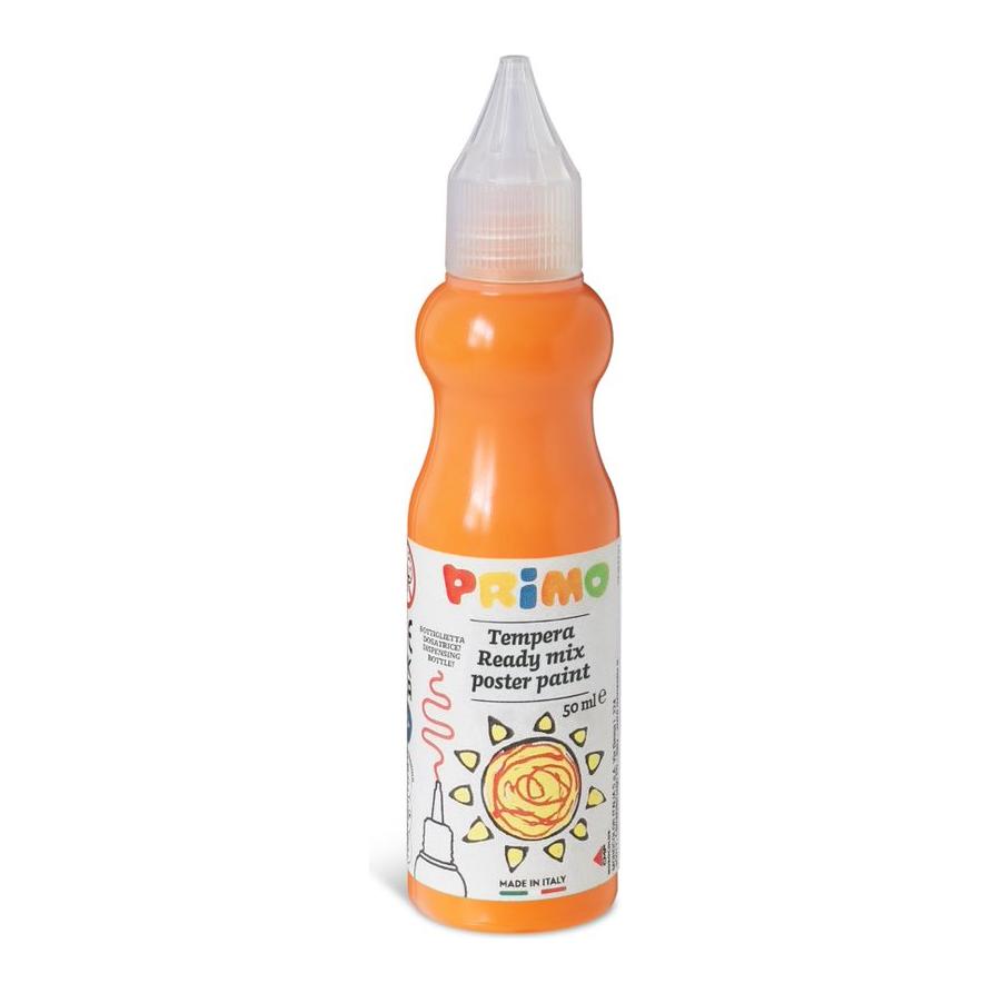 Plakkaatverf in Spuitflesje, Oranje, 50 ml, Primo