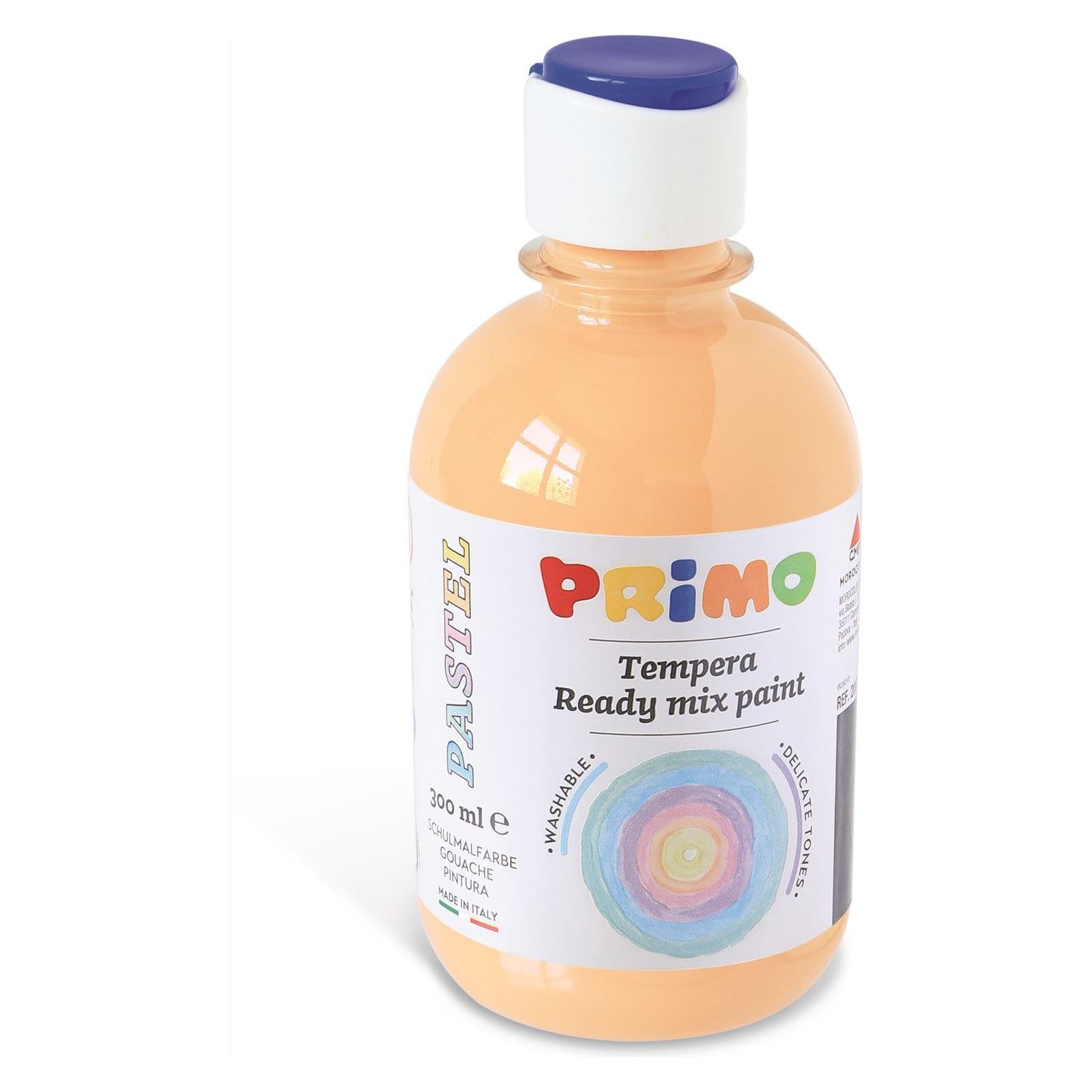 Plakkaatverf Pastel in Fles, Abrikoos 334, 300 ml, Primo
