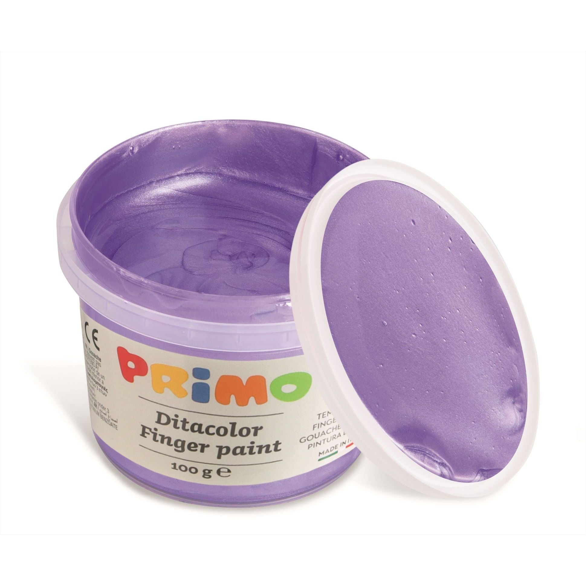Vingerverf Parelmoer (6x100gr), Primo