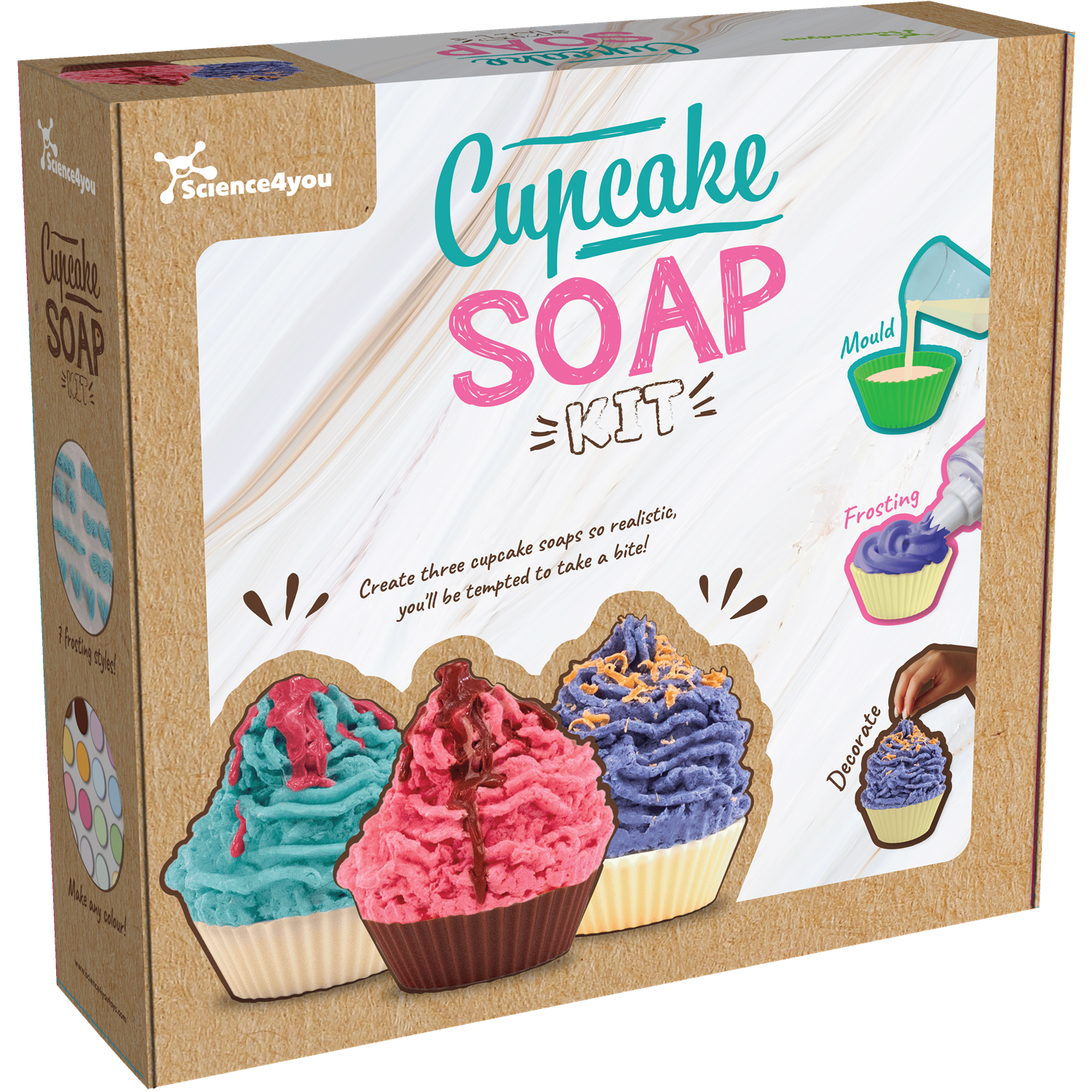 Science4you Cupcake soap kit, Science4You