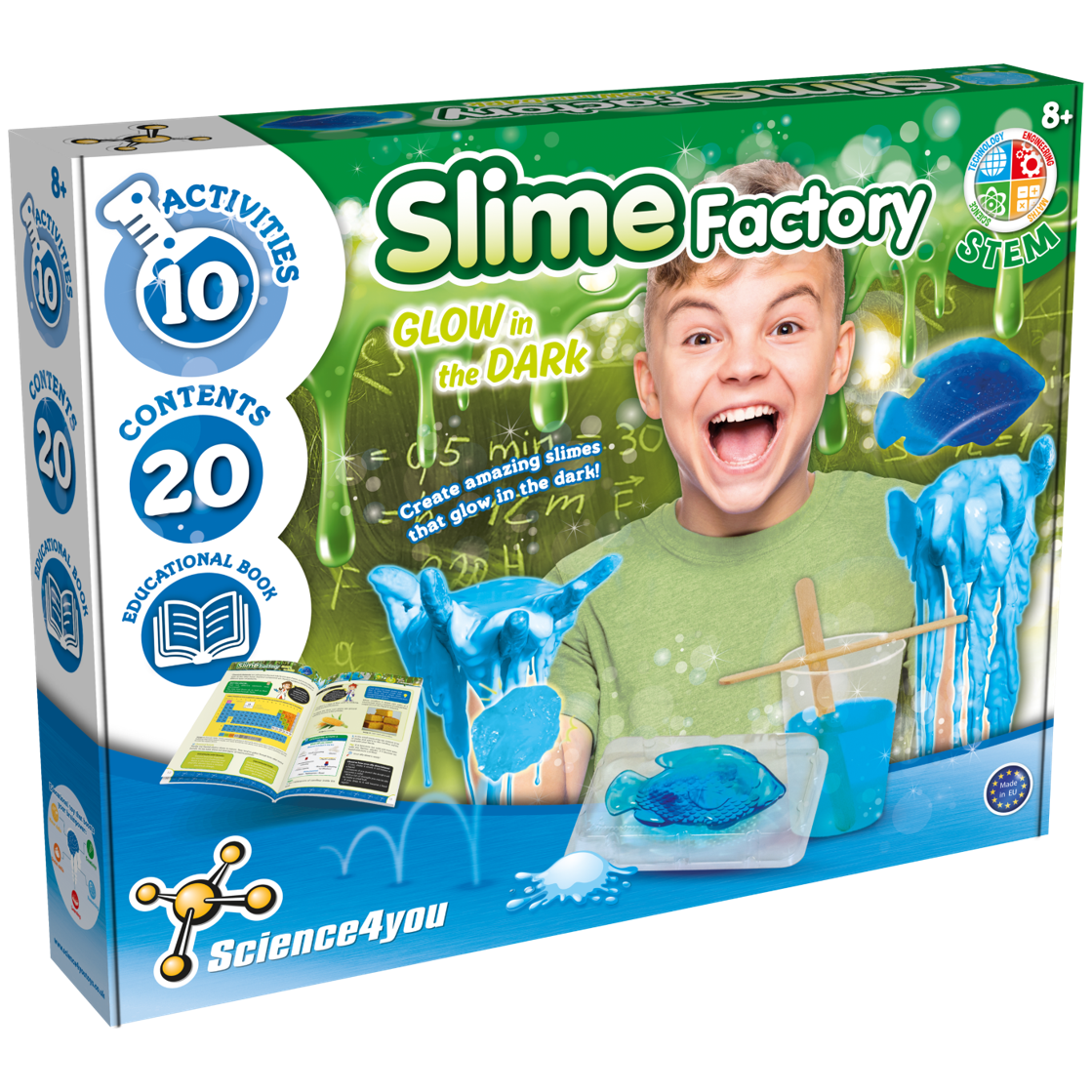 Slime Factory Glow in the Dark, Science4You
