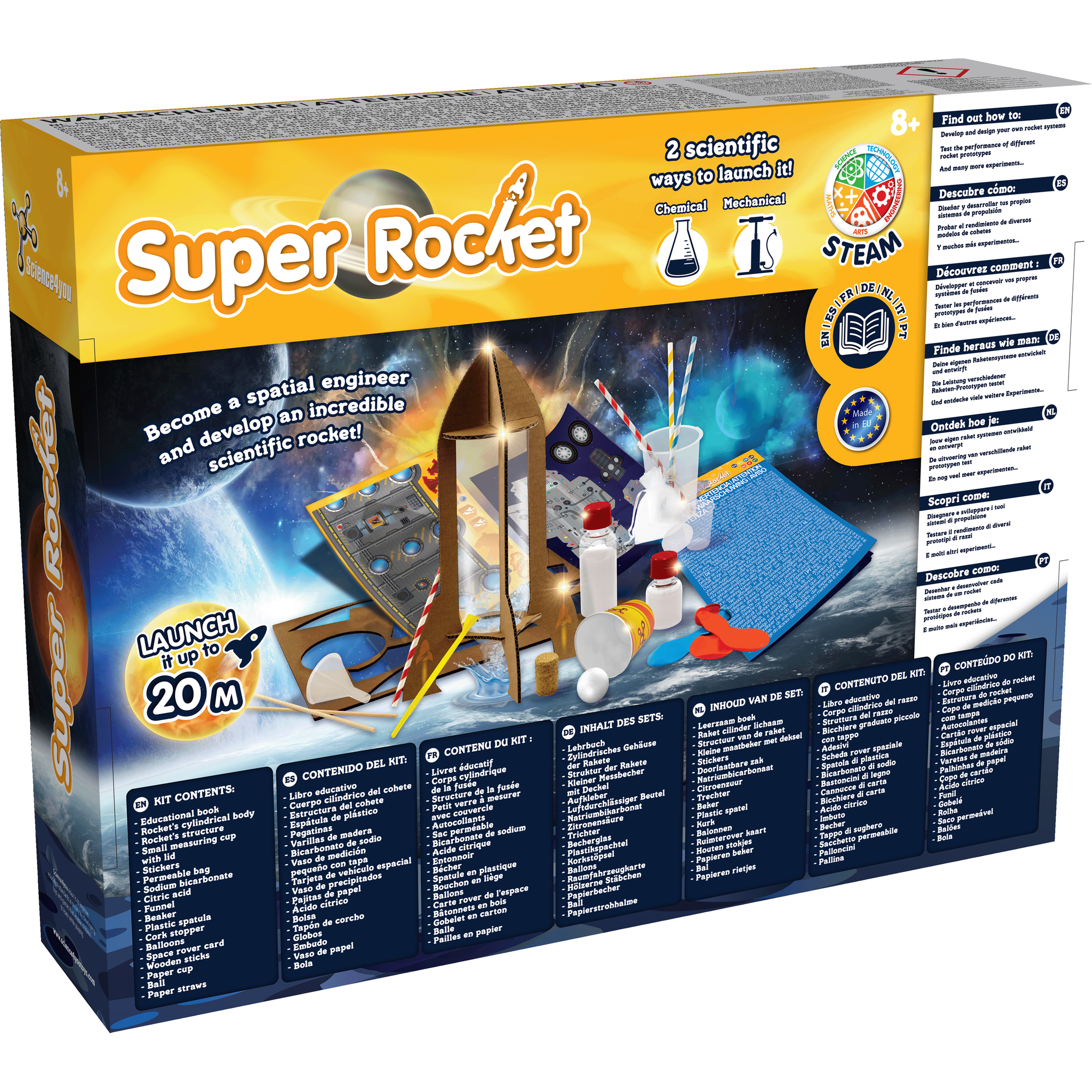 Super Rocket Launch, Science4You
