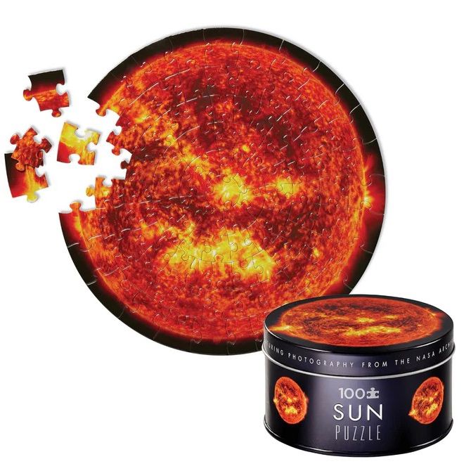 NASA Zon puzzel 100 stukken, Crocodile Creek