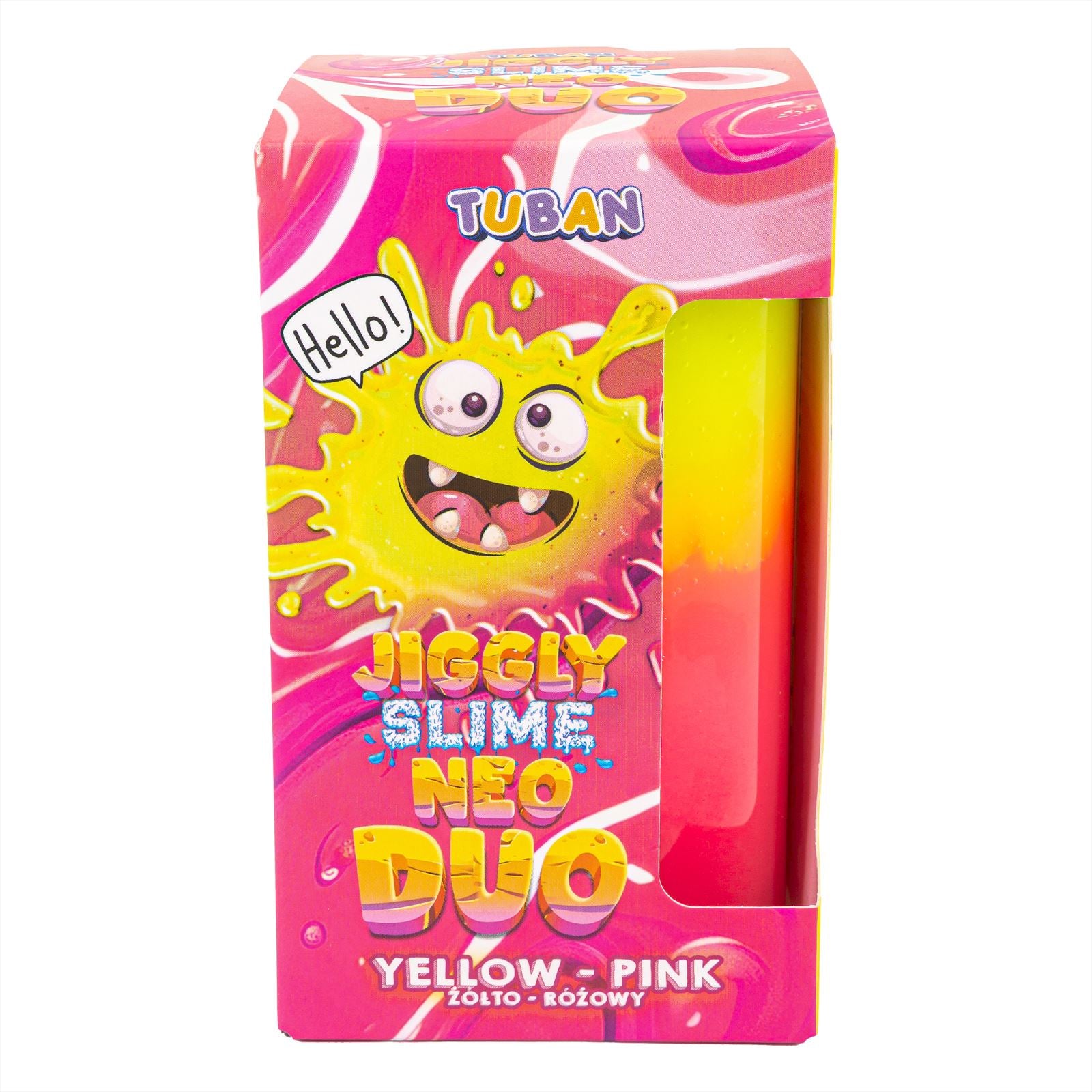 Jiggly Slime Neo Duo - Yellow Green 430 g, Tuban