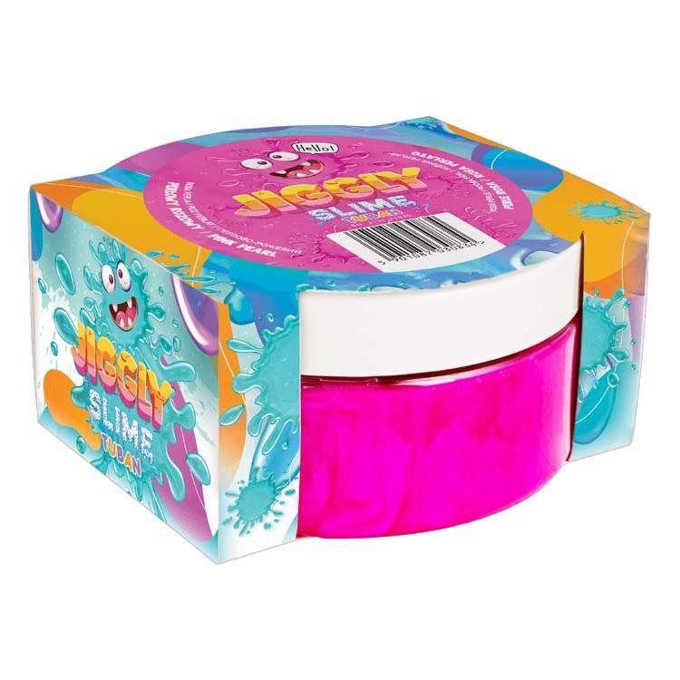 Jiggly Slime - Pearl Pink 200 g, Tuban