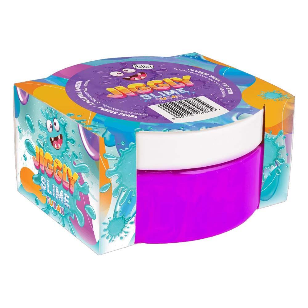 Jiggly Slime - Pearl Purple 200 g, Tuban