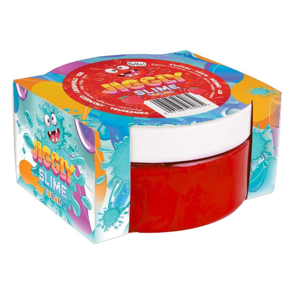 Jiggly Slime - Red Strawberry 200 g, Tuban