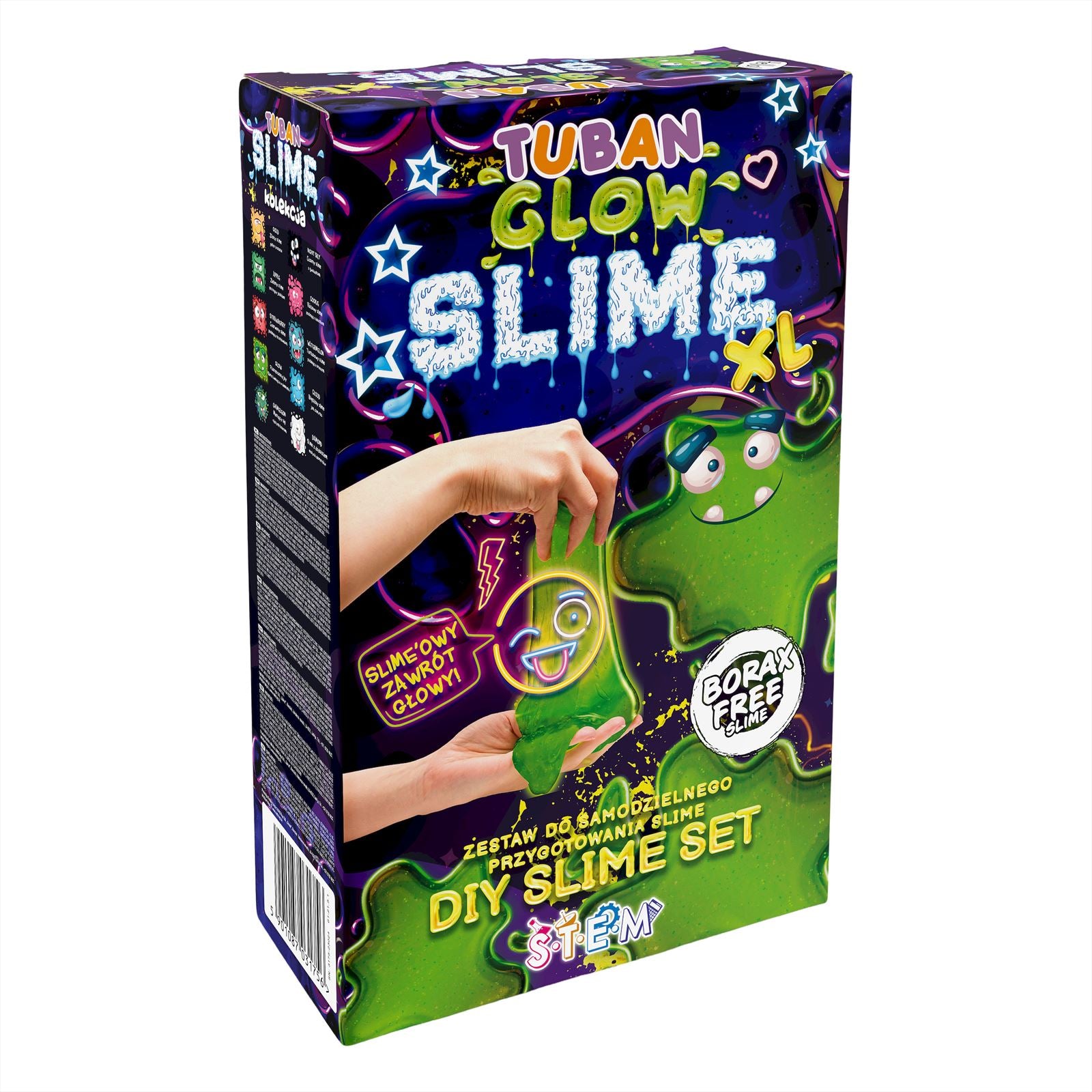 Kit - Diy Tuban Slime - Glow In The Dark XL, Tuban