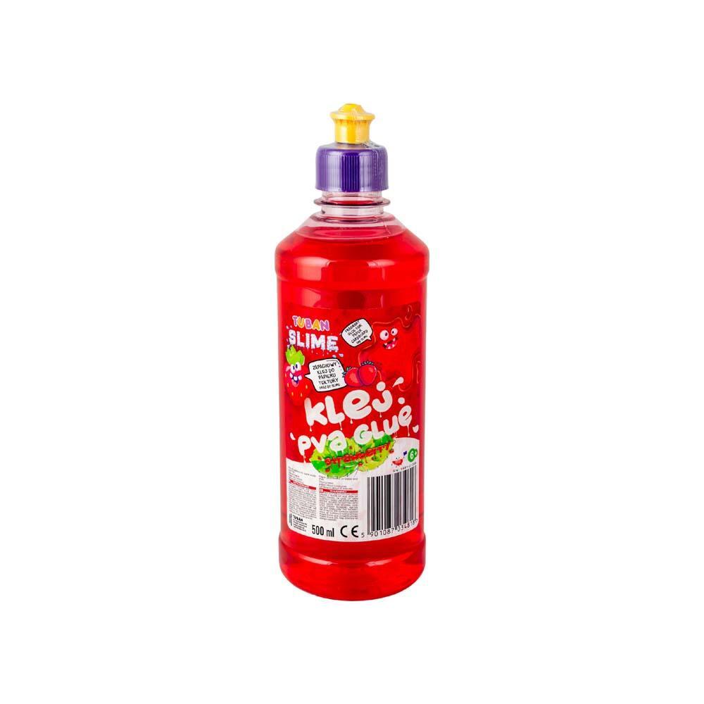 Pva Glue Red - Strawberry Scent 500 ml, Tuban