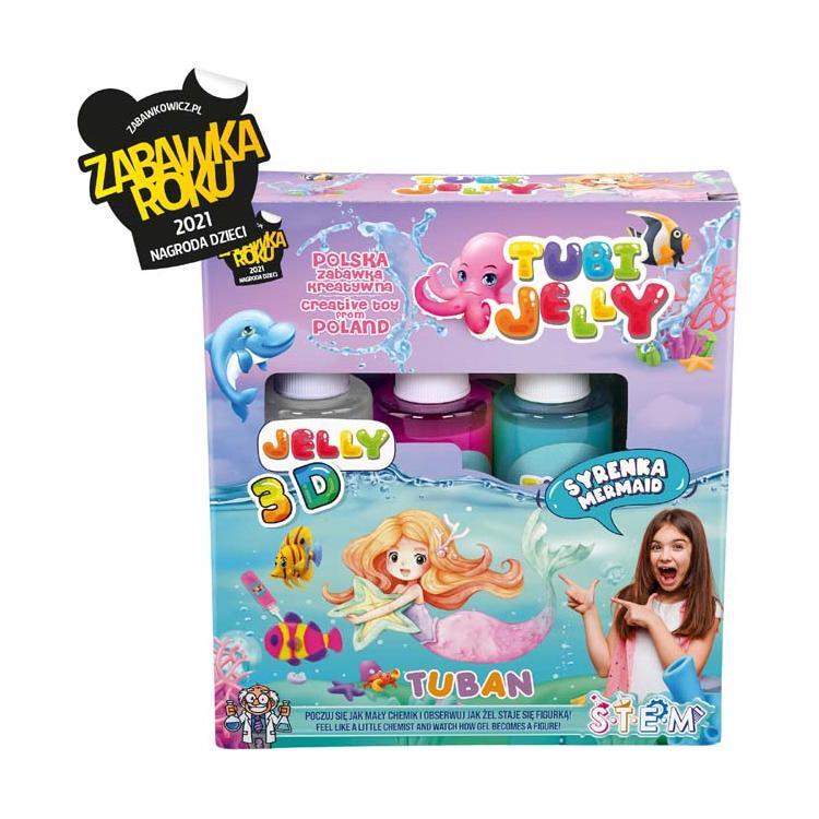 Tubi Jelly Set With 3 Colors - Mermaid, Tuban