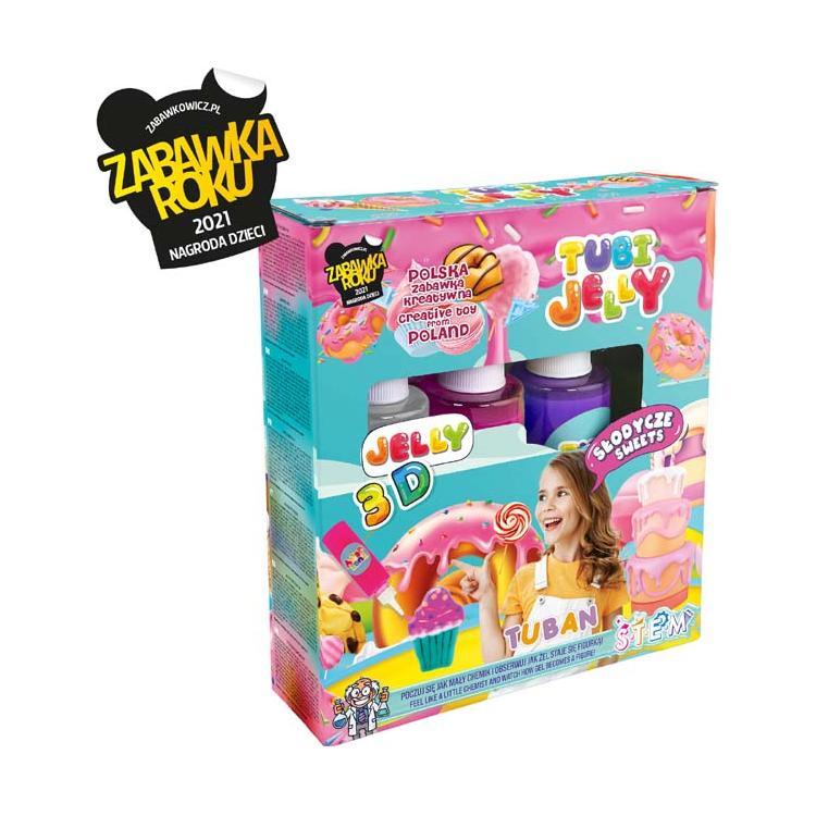 Tubi Jelly Set With 3 Colors - Sweets, Tuban