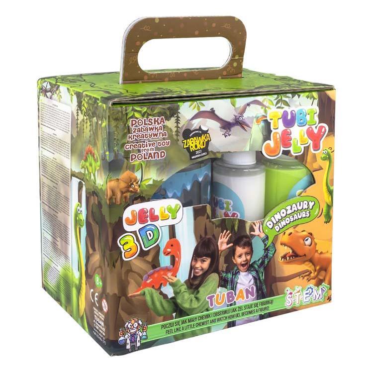 Tubi Jelly Set With 6 Colors And Small Aquarium - Di, Tuban