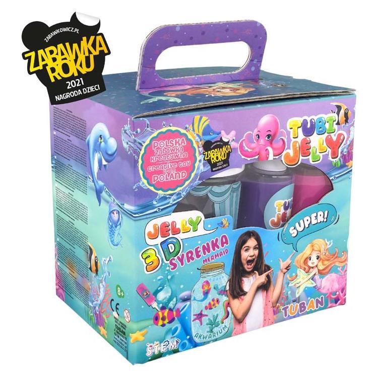 Tubi Jelly Set With 6 Colors And Small Aquarium - Me, Tuban