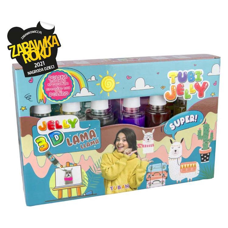 Tubi Jelly Set With 6 Colors - Llama, Tuban