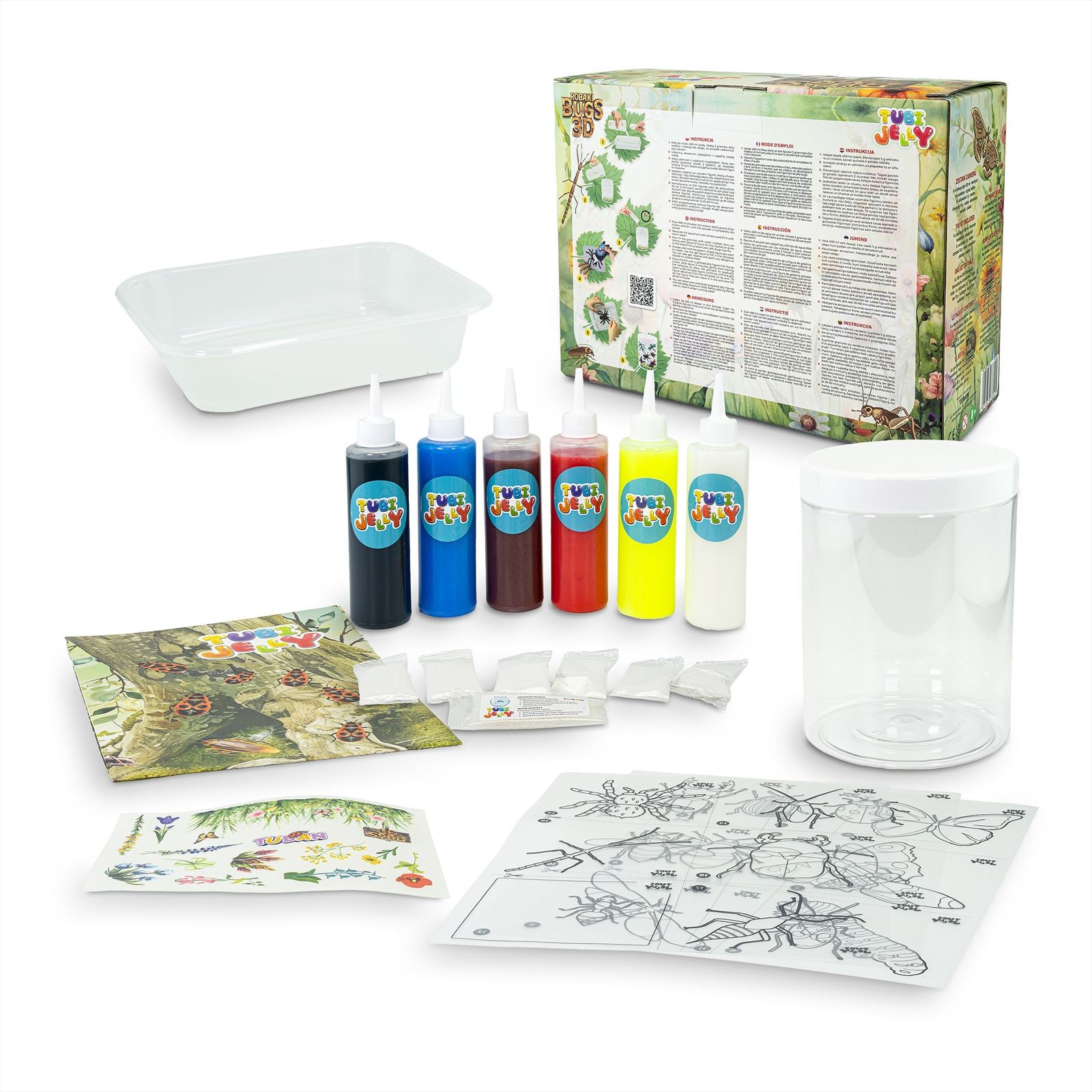 Tubi Jelly Set - Worms, Tuban
