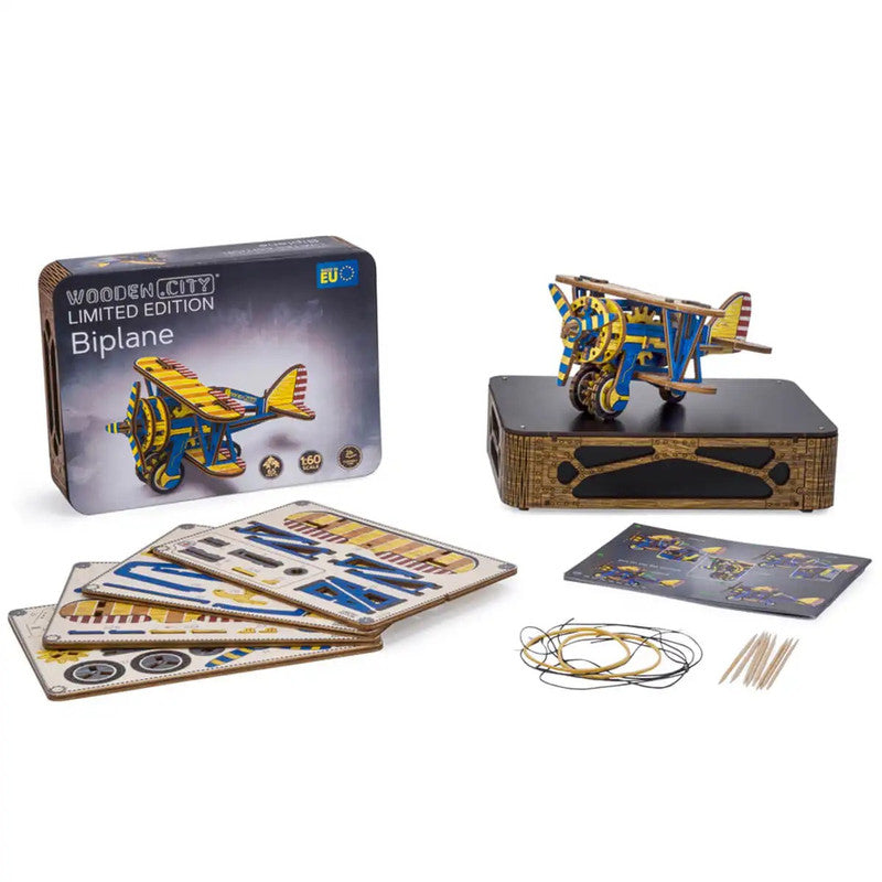Biplane LE, Wooden City