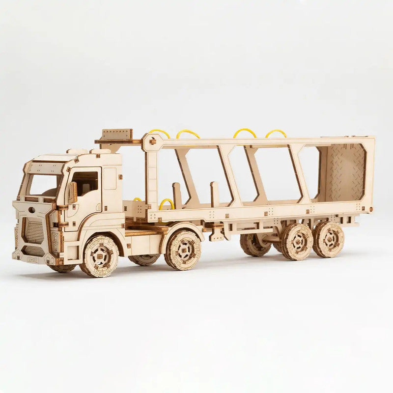 Car carrier truck, Wooden City