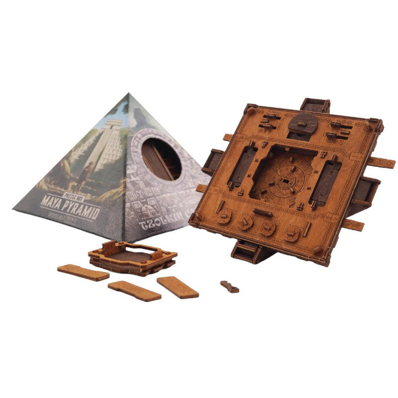Escape Room Box Inca Pyramid, Wooden City
