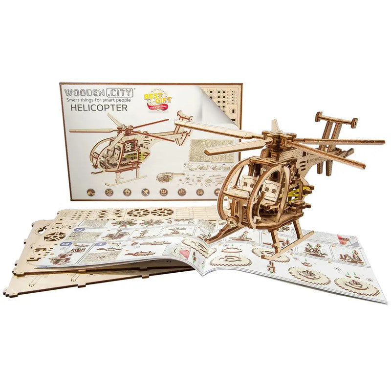 Helicopter, Wooden City
