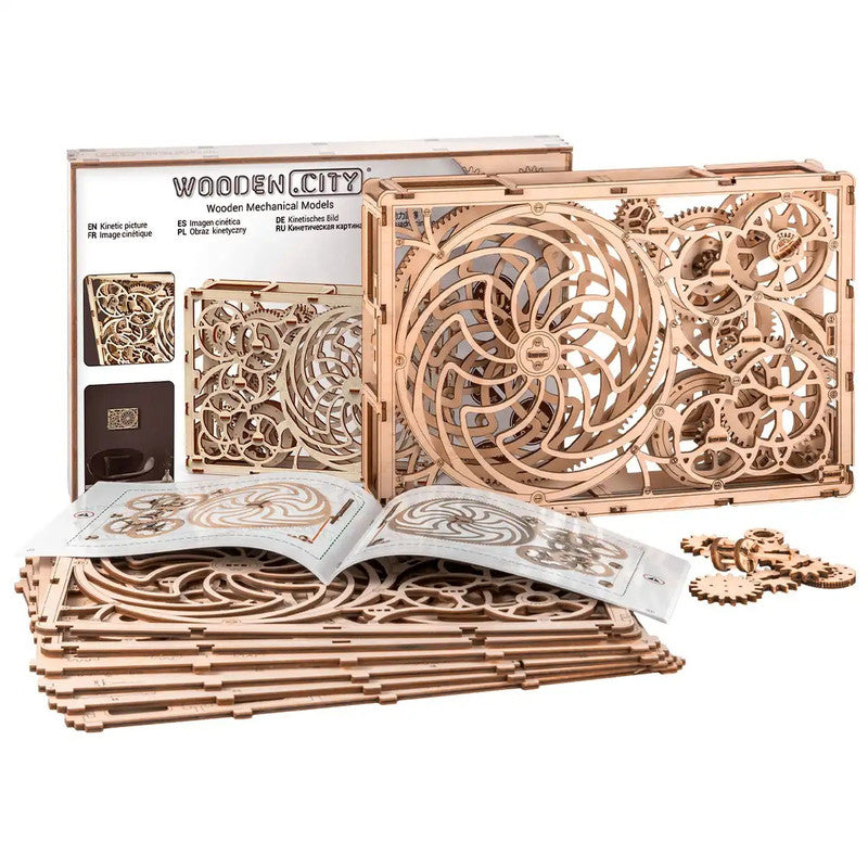Kinetic picture, Wooden City